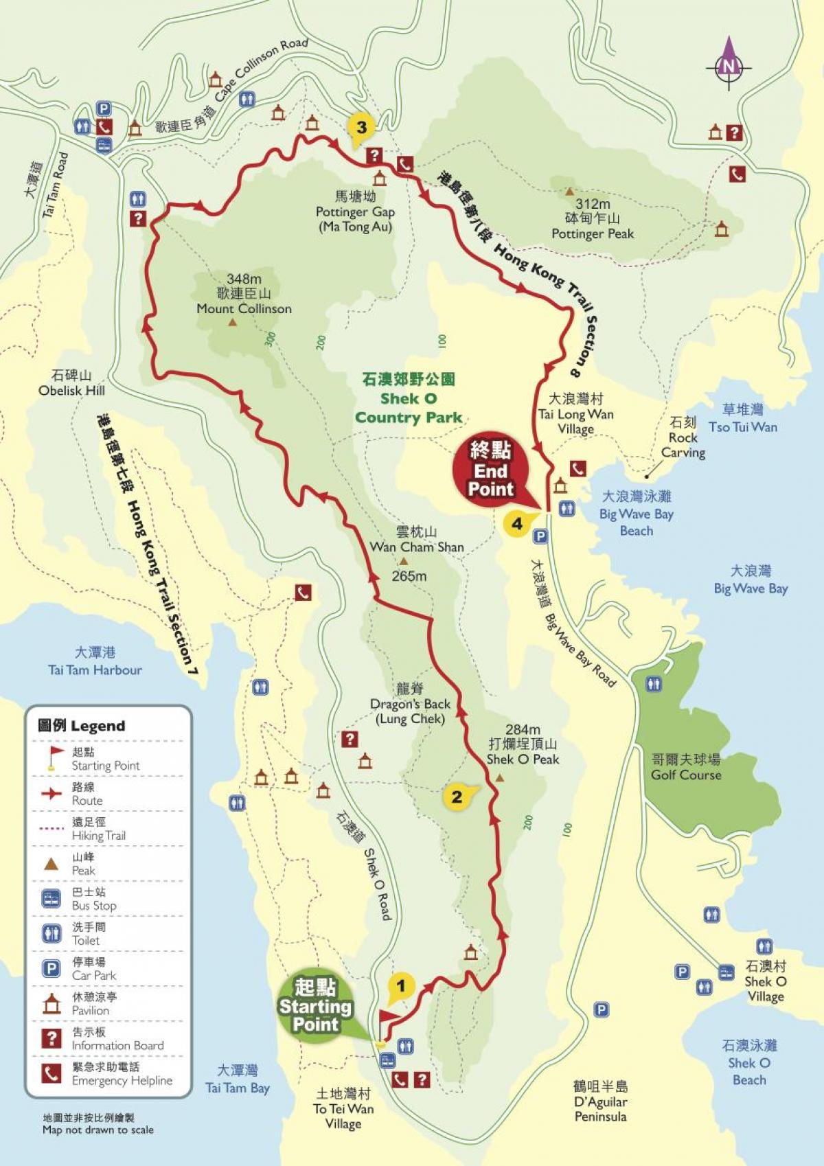 hiking ramani Hong Kong