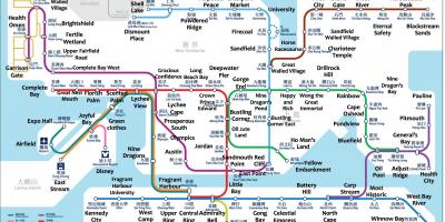 HK metro ramani