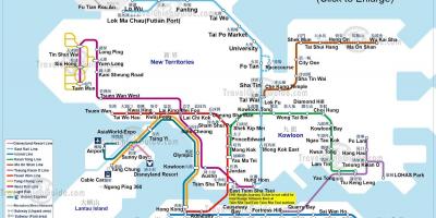 Metro ramani Hong Kong